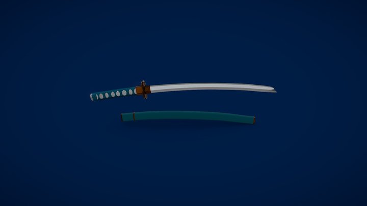 Katana 3D Model