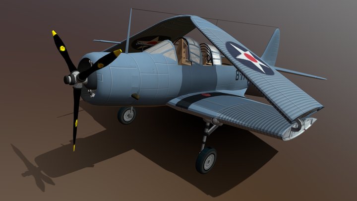 Douglas TBD Devastator – Modello 3D gratuito STL