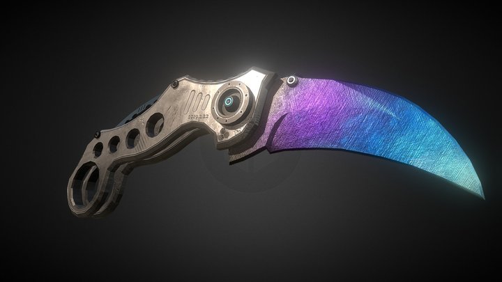 Claw knife 3D Model