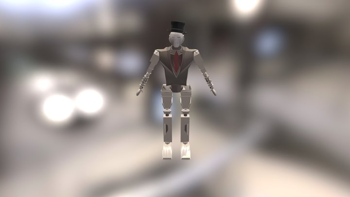 less spiky robot................................ 3D Model