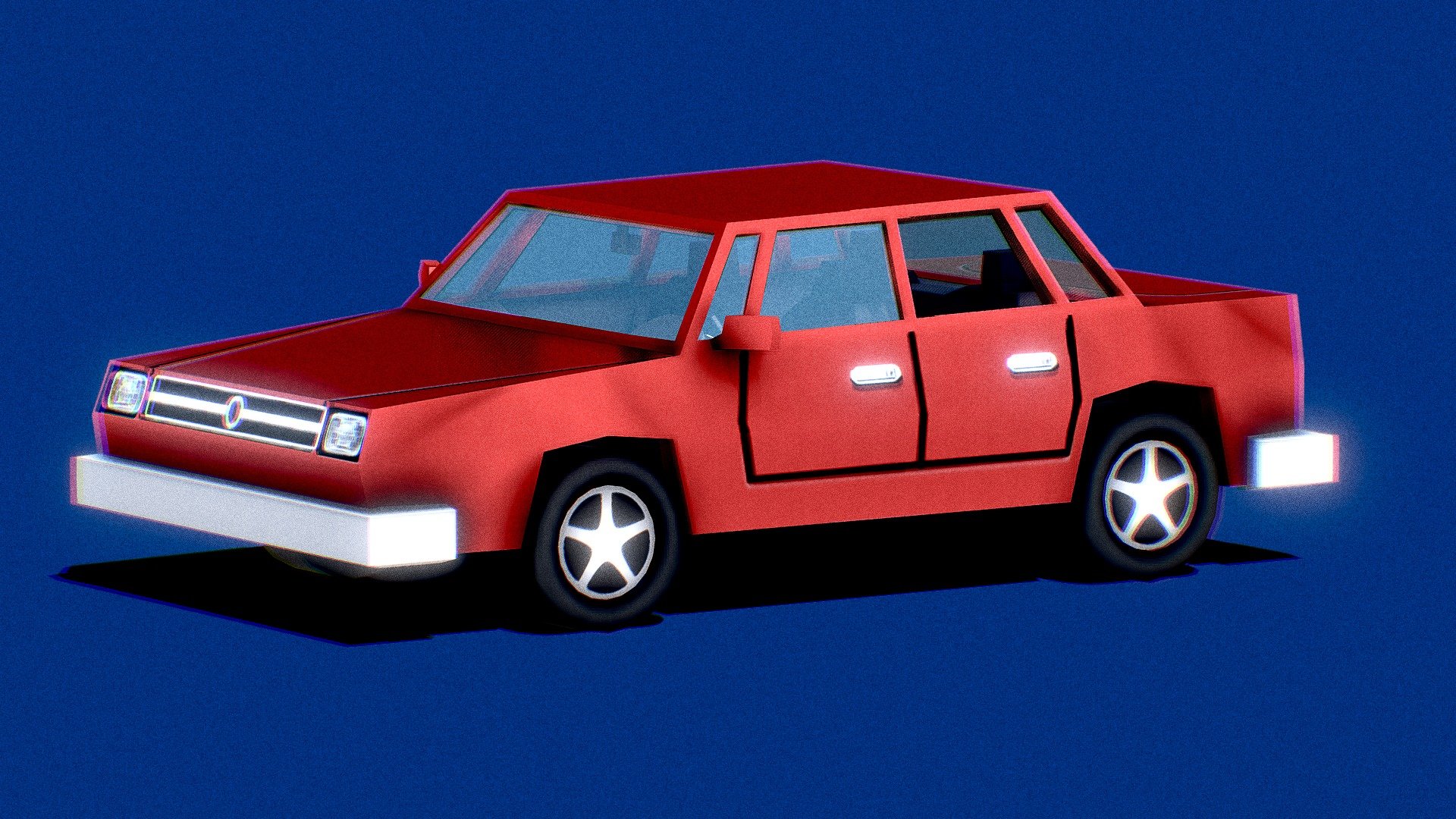 LowPoly Sedan