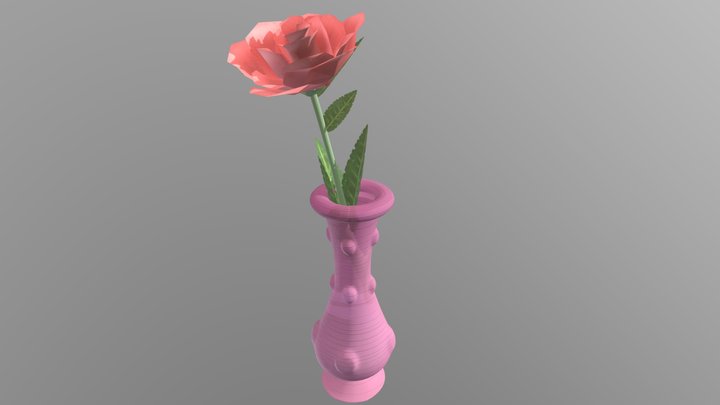 Simple Rose – Modello 3D gratuito STL