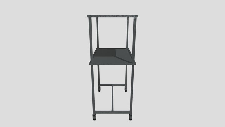 Medical table for the operating room 3D Model