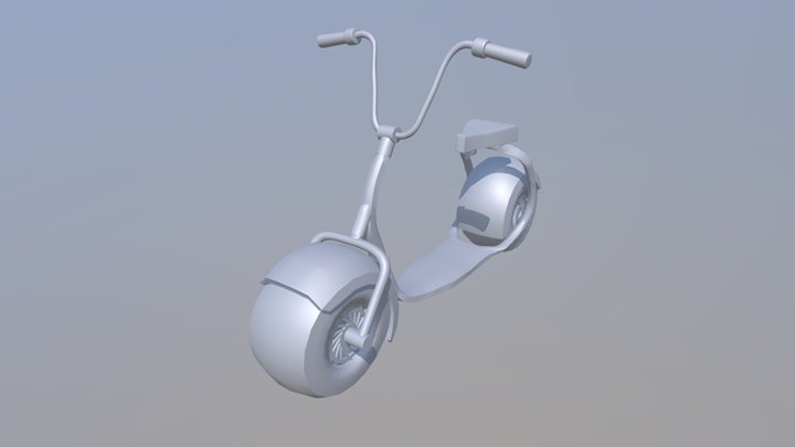 Scooter WIP 3D Model