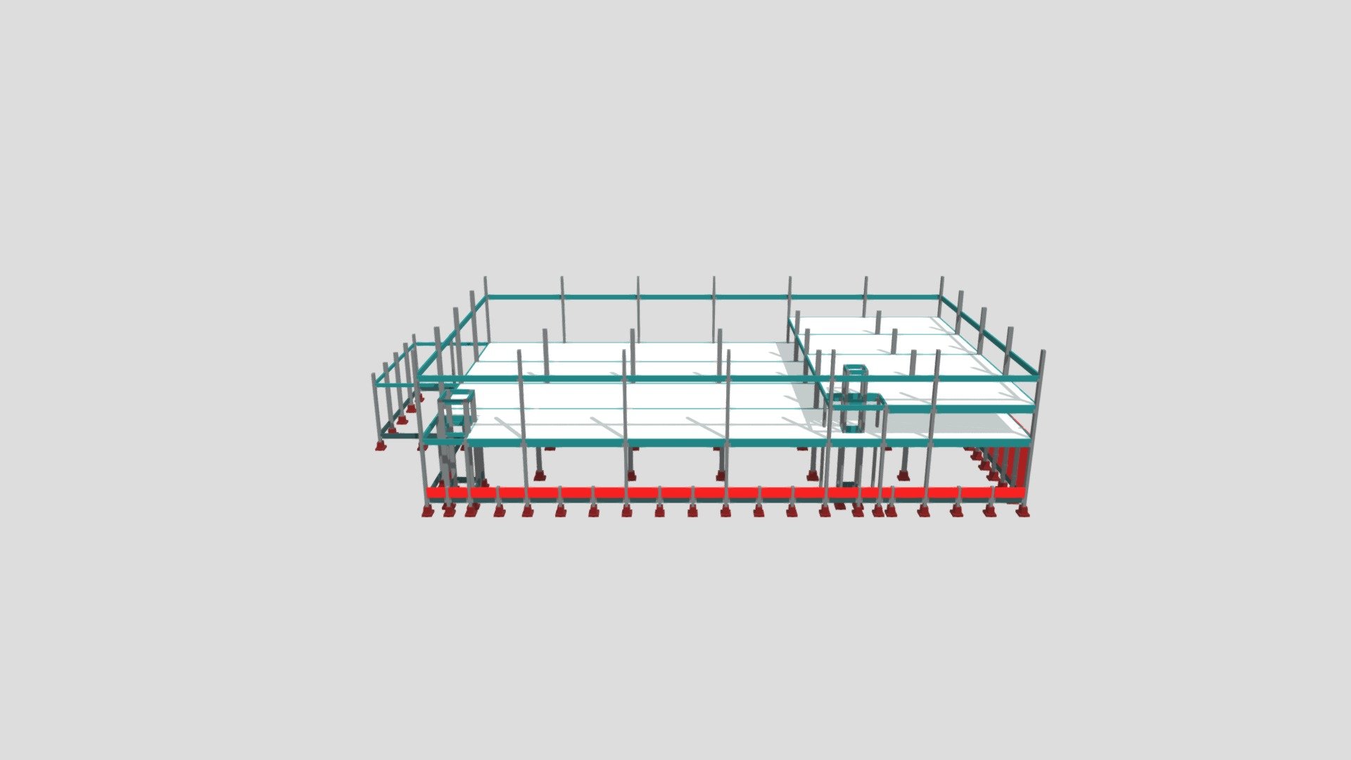 Modelagem Estrutural 3D - Vedacon