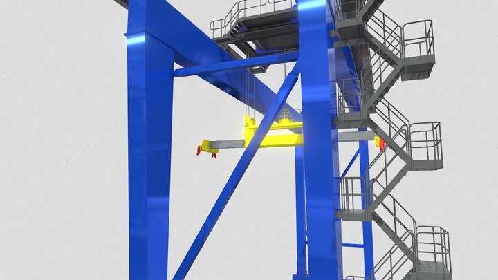 Kone Crane System ASC 1 3D Model