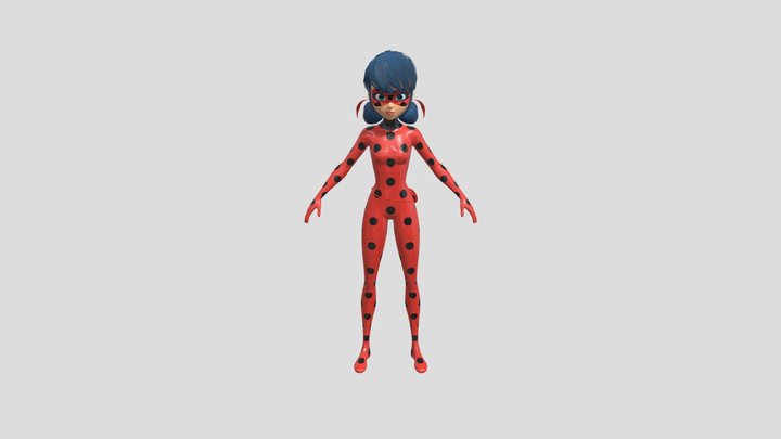 Ladybug from posters rigged
