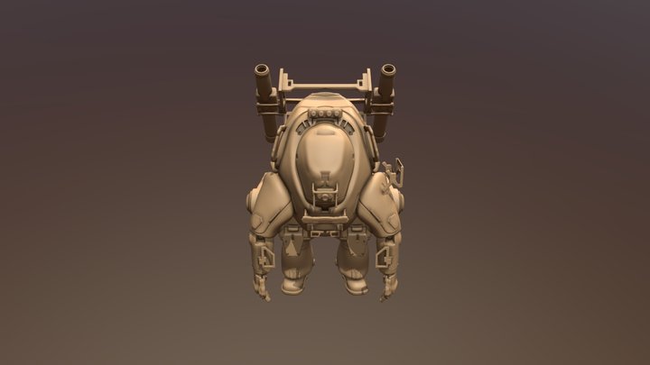 Bubble Mech 3D Model
