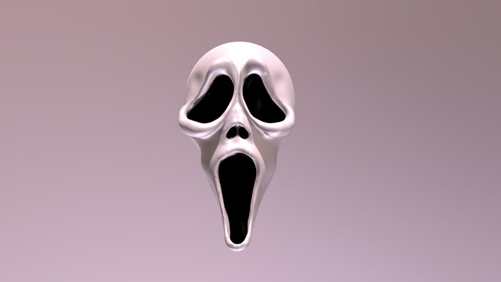 Sream Mask 3D Model
