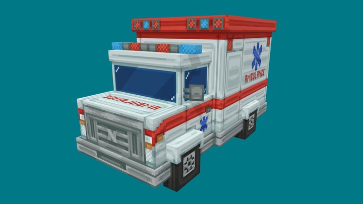 Ambulance 3D Model