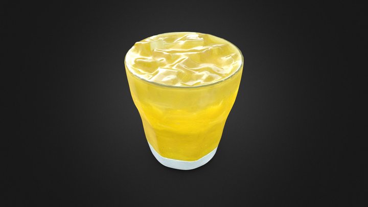 OJ Cocktail 3D Model
