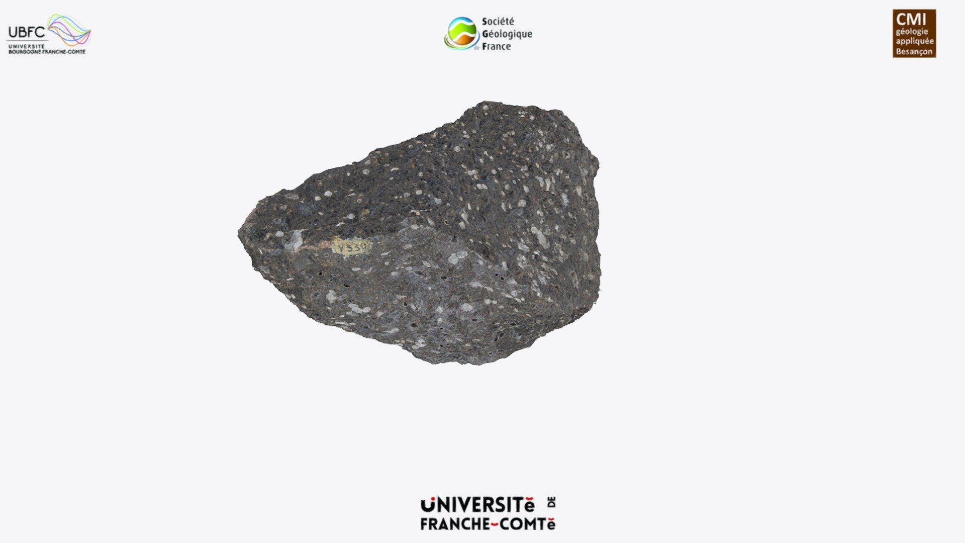 Roche - Limburgite — Sketchfab embed 3D viewer