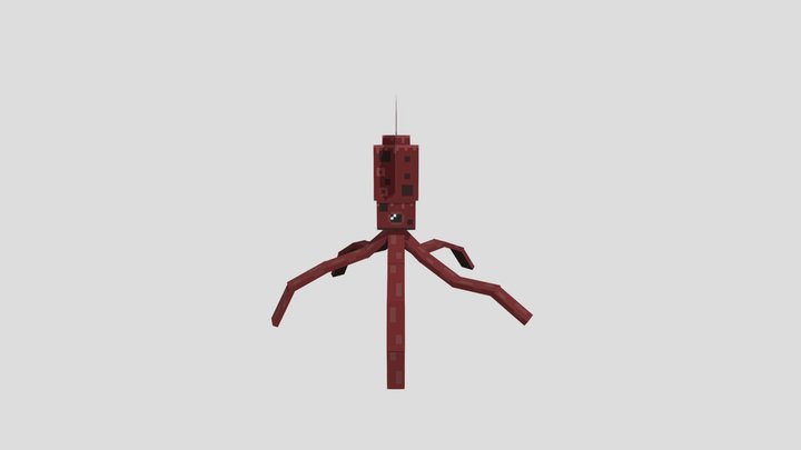 Squid 3D Model