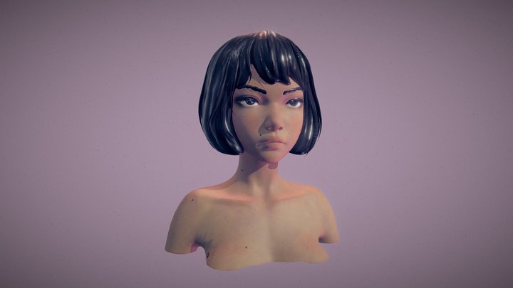 HeadBust Example File 3D Model