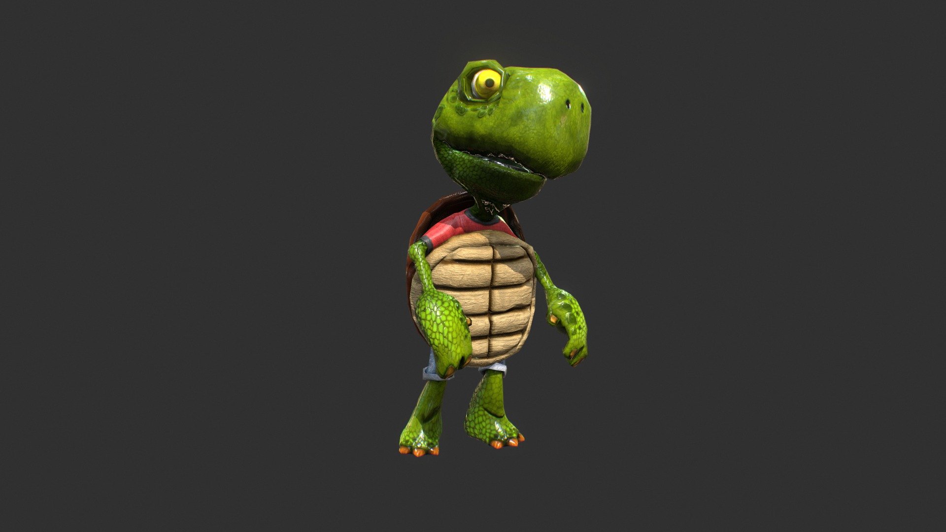 Comic Toortle Boy - Buy Royalty Free 3D model by danielmikulik [5e95917 ...