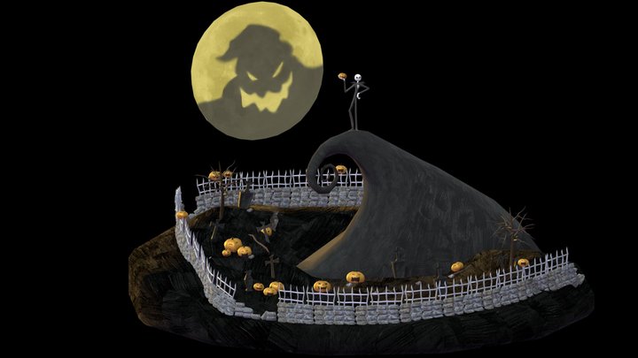 The Nightmare before Christmas 3D Model