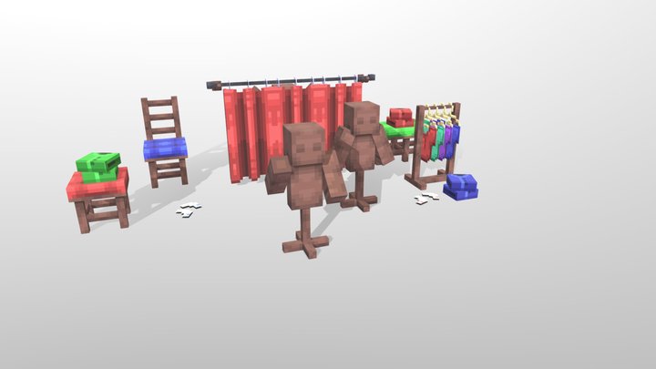 Wardrobe Preview 3D Model