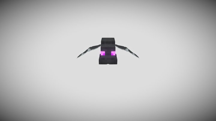 Minecraft- Baby Enderdragon 3D Model