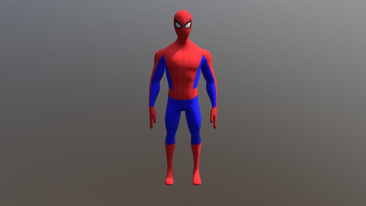 Spider-man working 3D Model