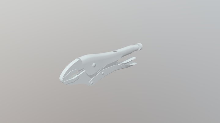 Locking Pliers 3D Model