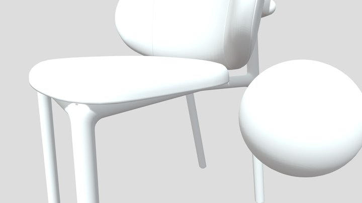 椅子模型 3D Model