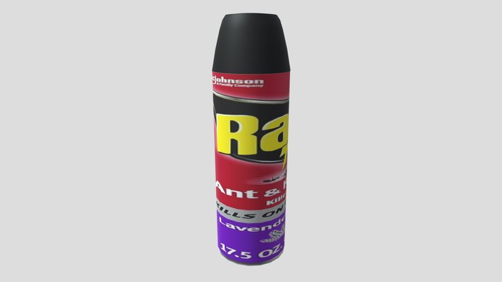 Raid ant & roach killer 3D Model