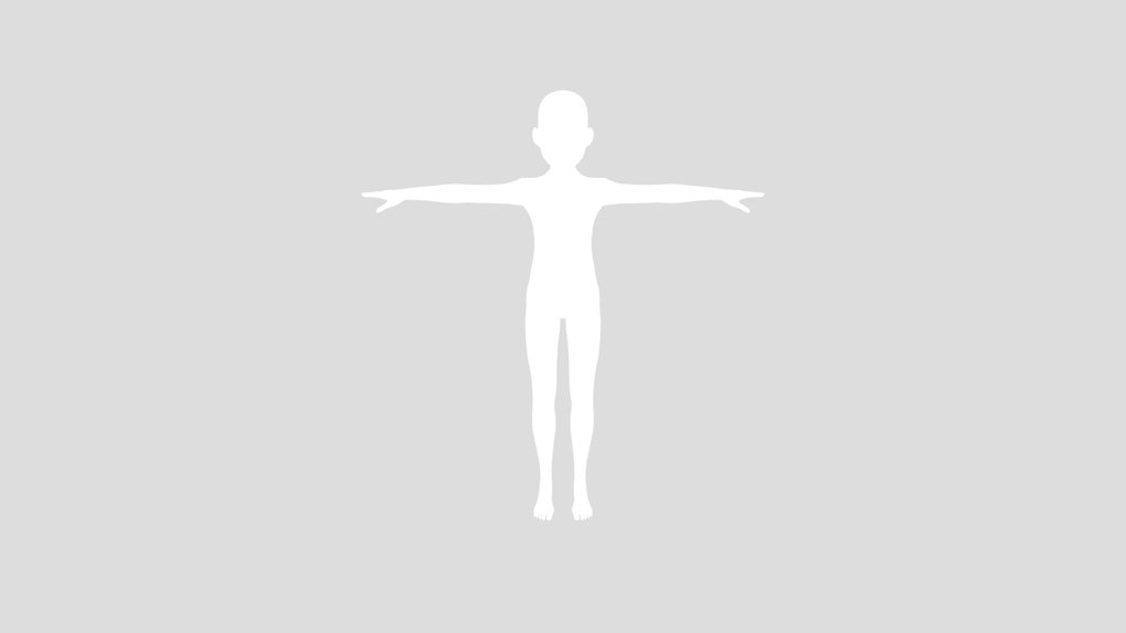 Stylized Male Base Mesh