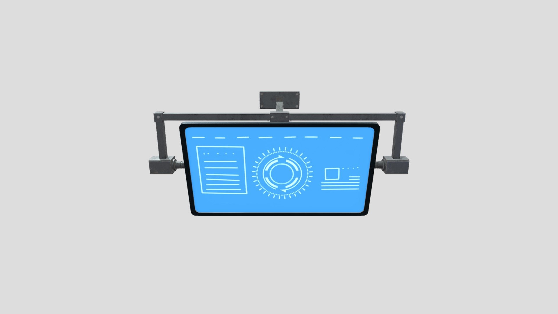 wall_computer - 3D model by Matt1900 [5e9e41c] - Sketchfab