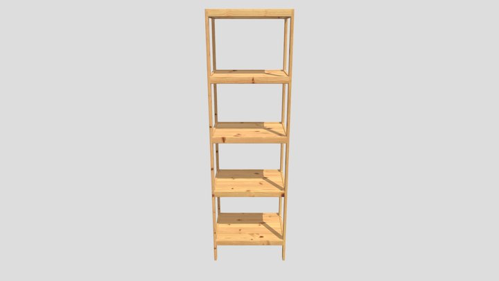 Shelving Wood – Modello 3D gratuito STL