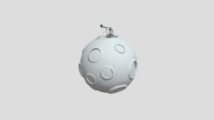 Astronaut's 3D Adventure. Part 2: Telescope 3D Model