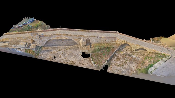 Мост над р. Улдере, гр. Харманли 3D Model