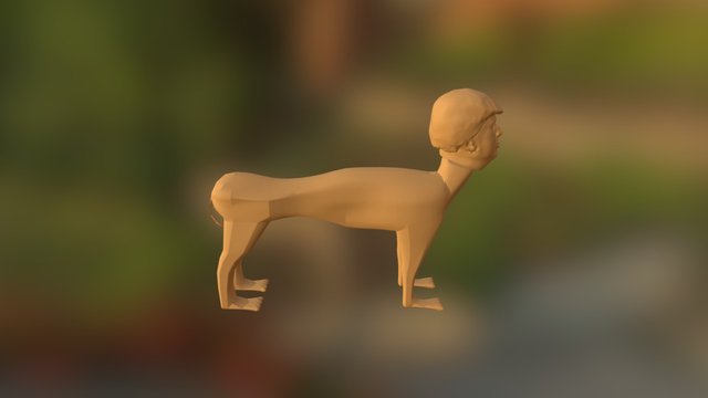 Julio's 4 Legged Creature 3D Model