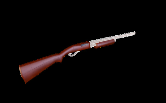 Remington 870 Shotgun 3D Model