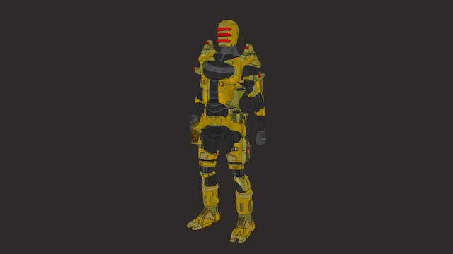 Guard Idle Anim 3D Model