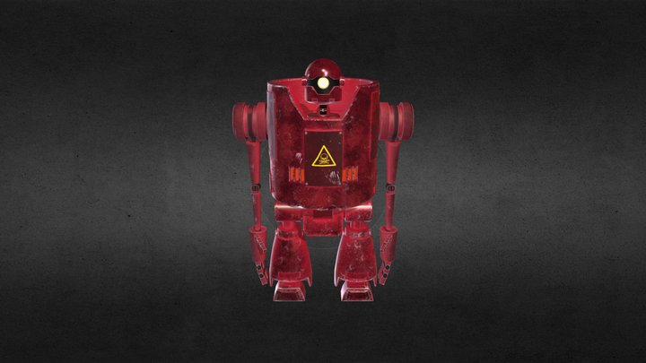 Vixon Killer robot 3D Model