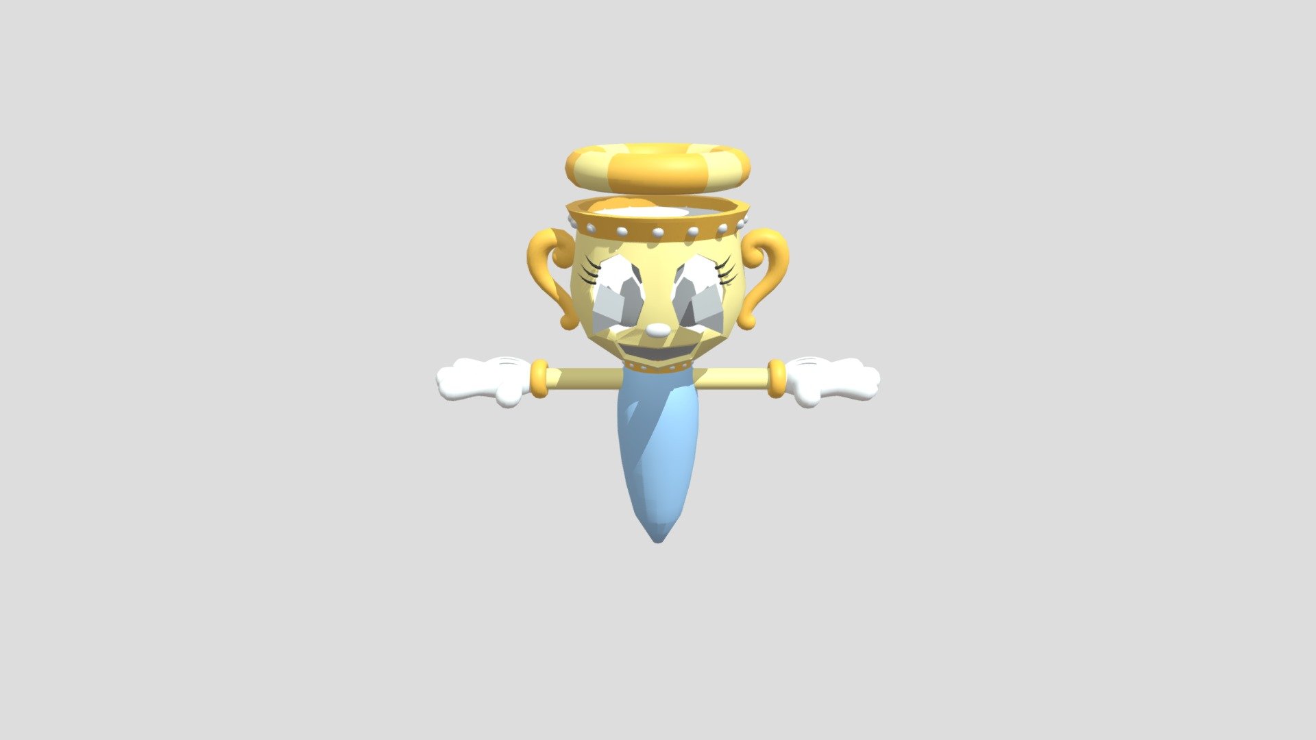 Ms. Chalice As Ghost (DLC) - 3D model by foxyfoxfox409 [5ea1683 ...
