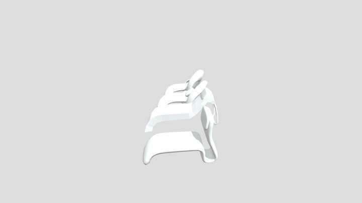 Organic Furniture 3D Model