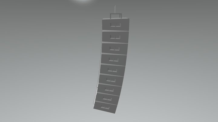Line Array 3D Model