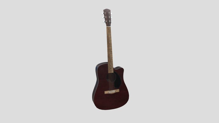 Acoustic Guitar (Fender CD60SCE Model)