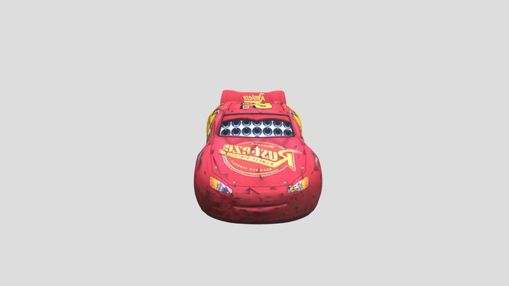 Lightning McQueen 3D Model