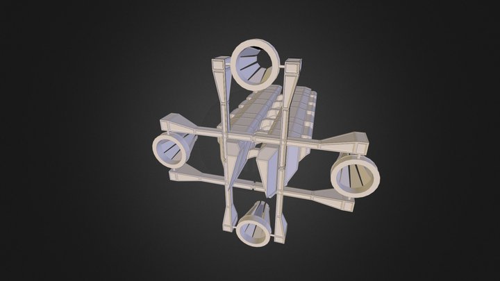 Vaisseau 3D Model