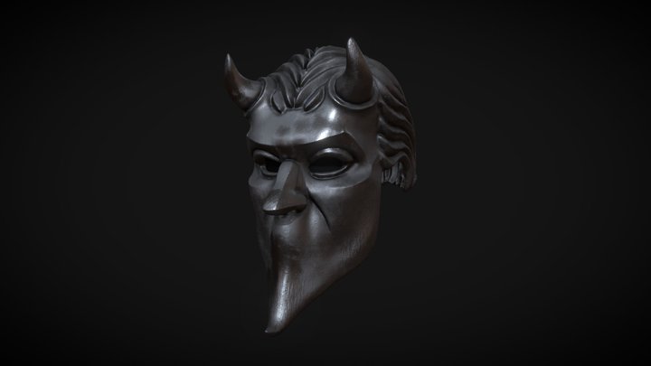 Unnamed Ghoul Mask 3D Model