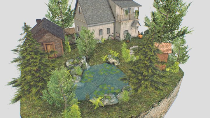 Grandma's house 3D Model
