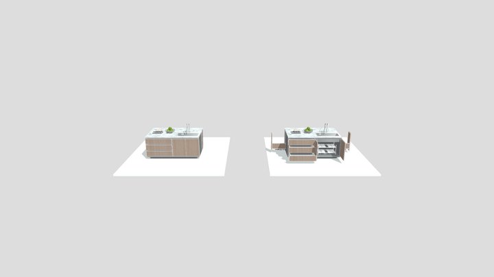 Kitchen table 3D Model