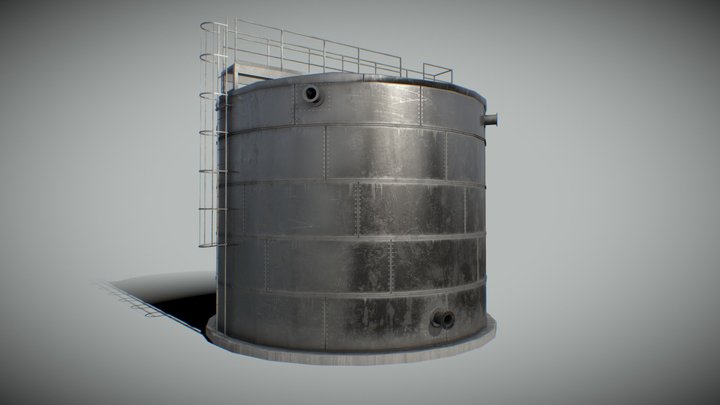 Silo Final 3D Model