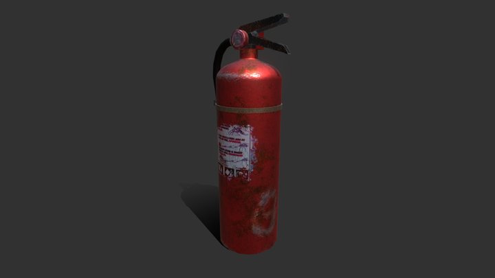 Fire Ext 3D Model