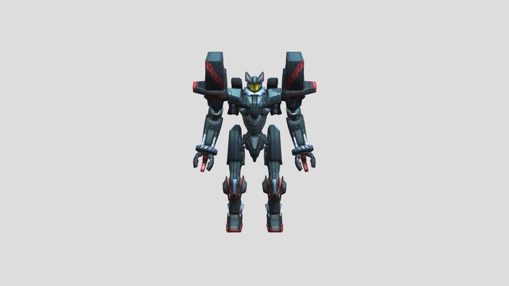 Aramaki Blue = Brute Komodo Pacific rim – Kostenloses 3D-Modell STL