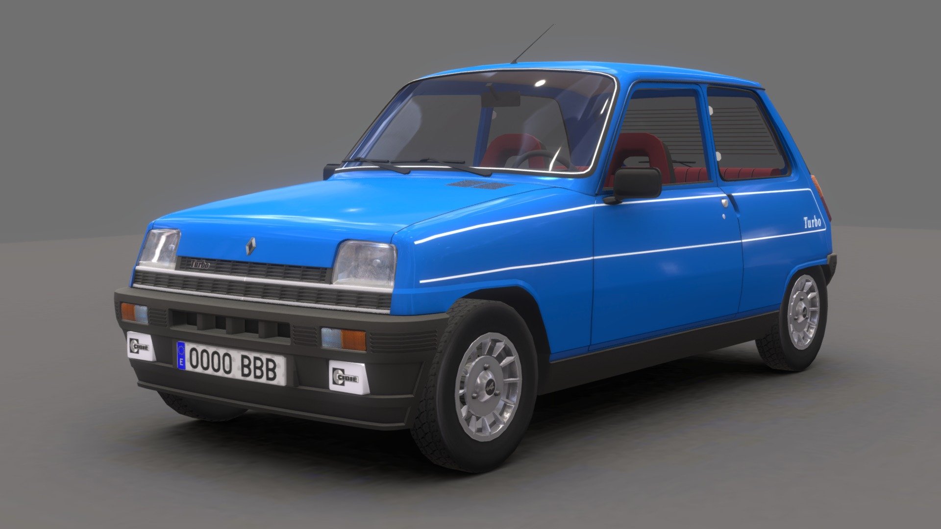 Onmiddellijk Speciaal mentaal Renault 5 Alpine - Buy Royalty Free 3D model by codexito (@codexito)  [5ea80f1]