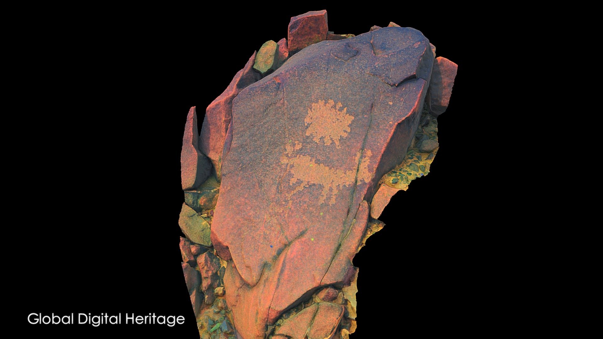 Petroglyph J12 Khatm Al Melaha, Kalba, Sharjah