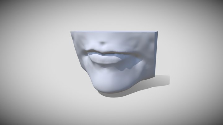 Mouth Sculpt #1 3D Model